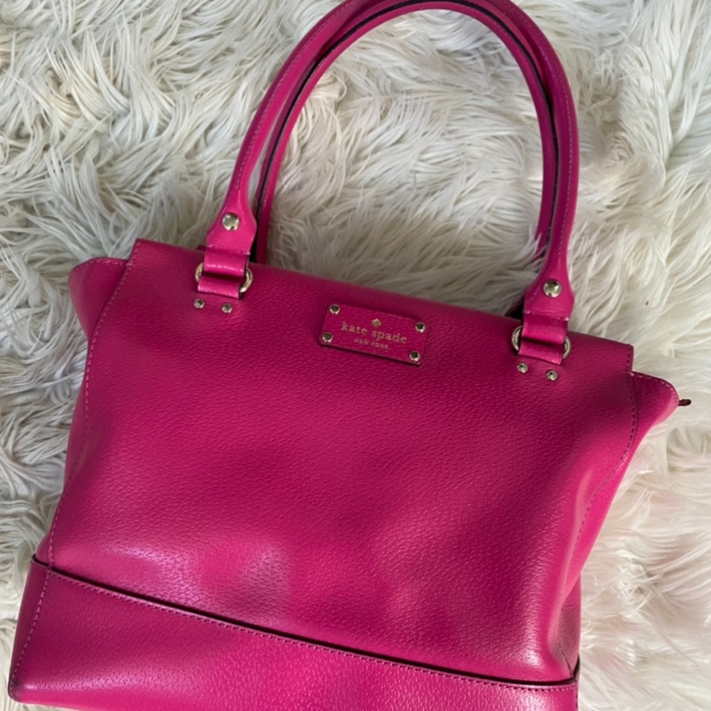 KATE SPADE Sapphire Pink Wellesley Quinn LG Purse